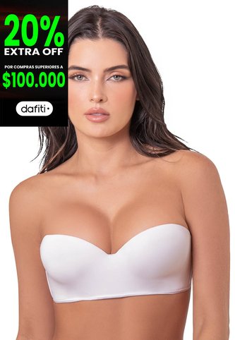 Brasier Mujer Blanco FI 34863 Formas Intimas