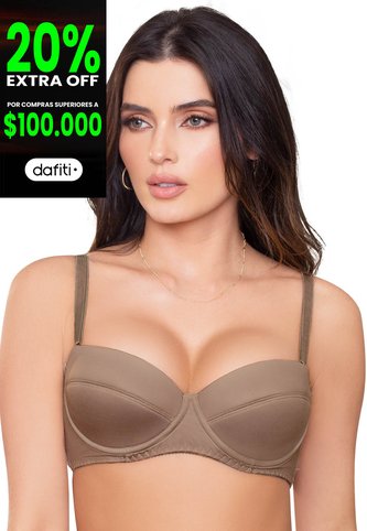 Brasier Mujer Mocca FI 83934 Formas Intimas