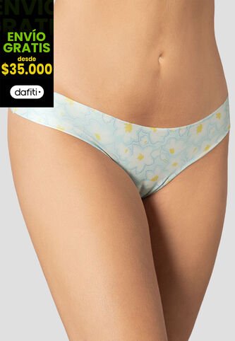 Brasilera Paq X5 Mujer Multicolor FI 102219 Formas Intimas