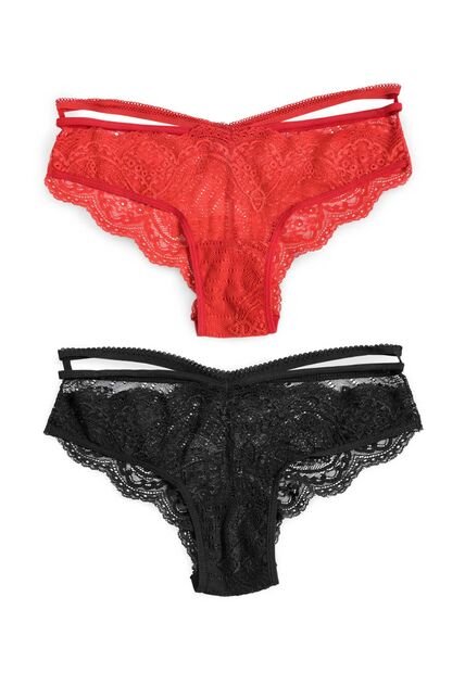 Cachetero Paq X2 Mujer Multicolor FI 4979