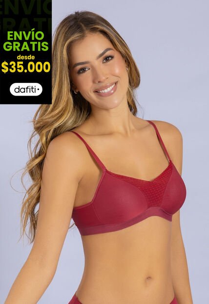 Brasier Mujer Merlot Fi 112351