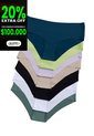Cachetero Paq X6 Mujer Multicolor FI 3711 de Formas Intimas