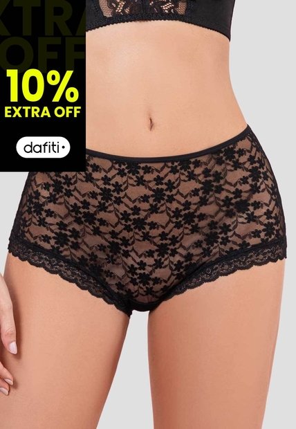 Cachetero Paq X2 Mujer Negro-Mora Fi 114605