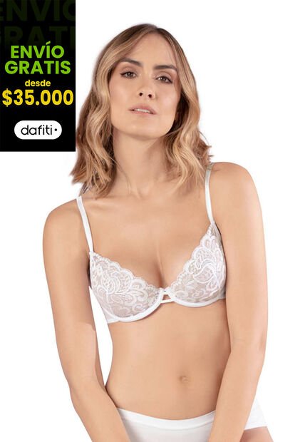 Bralette Mujer Blanco Fi 90727
