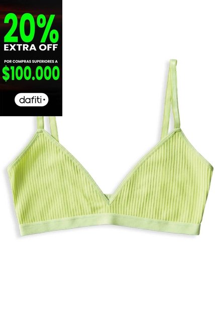 Top Mujer Verde Limón FI 1628