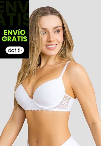 Brasier Mujer Blanco Fi 111892 Formas Intimas