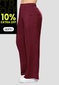 Pantalón Sudadera Mujer Vinotinto Fi 7338 de Formas Intimas