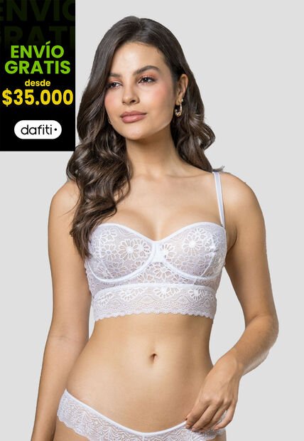 Brasier Mujer Blanco Fi 105516