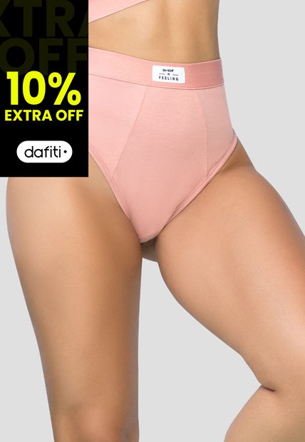 Panty Mujer Rosa Polvo Fi 101531