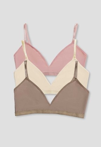 Top Paq X3 Mujer Multicolor Fi 9949 Formas Intimas