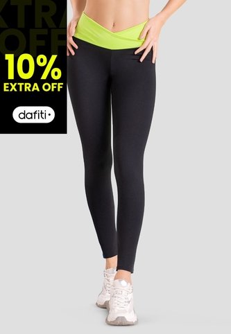 Legging Mujer Negro Fi 104323 Formas Intimas