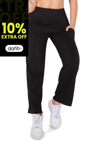 Pantalón Mujer Negro FI 88600 Formas Intimas