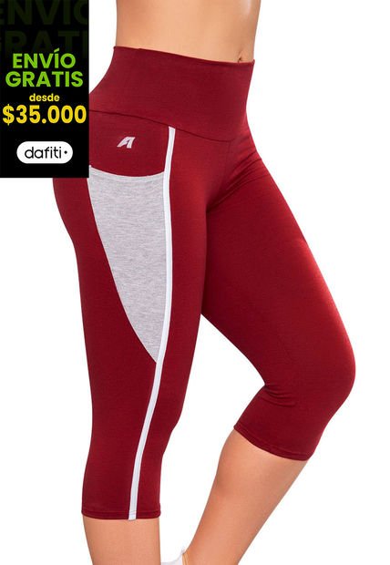 Capri Mujer Rojo Fi 89866