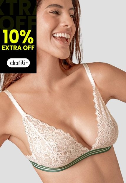 Bralette Mujer Crema Fi 114765