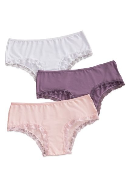 Cachetero Paq X3 Para Mujer Multicolor FI