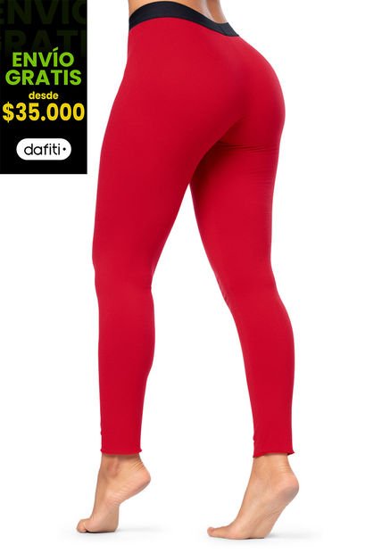 Legging Mujer Rojo Fi 3241