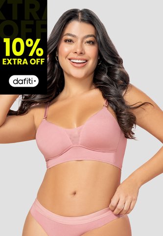 Brasier Mujer Palo De Rosa Fi 107101 Formas Intimas