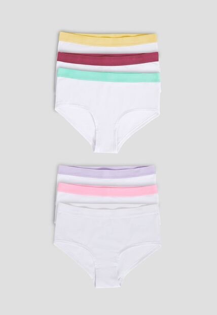 Cachetero Paq X6 Infantil Femenino Multicolor Fi 105944