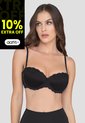 Brasier Mujer Negro Fi 96900 de Formas Intimas