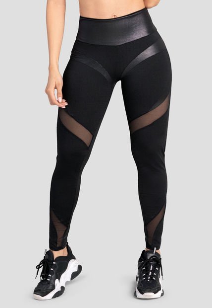 Legging Mujer Negro Fi 103839