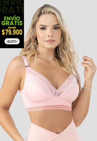 Brasier Mujer Rosa FI 100380 Formas Intimas