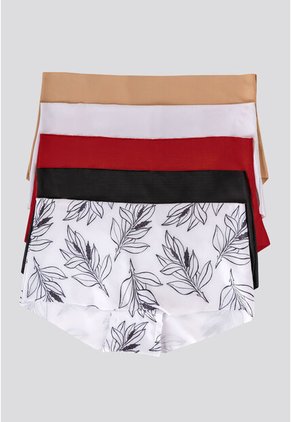 Cachetero Paq X5 Mujer Multicolor FI 89792