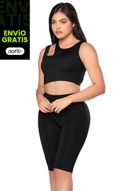 Conjunto Mujer Negro Fi 7357