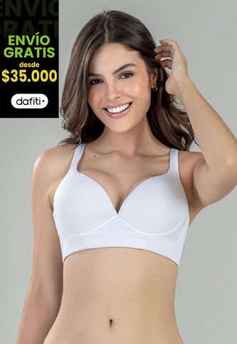 Brasier Mujer Blanco FI 96334 Formas Intimas
