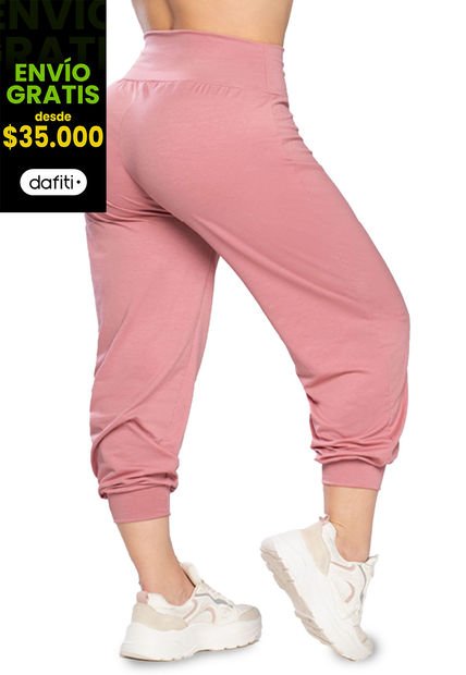Pantalón Mujer Rosa Fi 7337