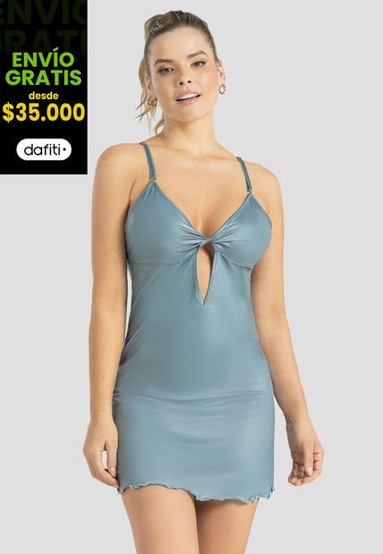 Batola Mujer Azul Acero Fi 102996