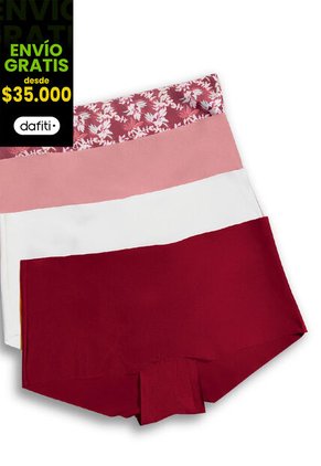 Cachetero Paq X4 Mujer Multicolor Fi 96143