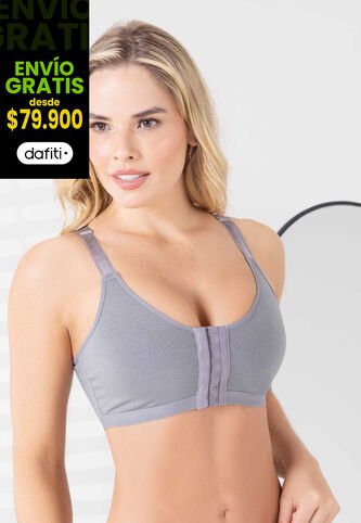Brasier Gris Medio FI 76148 Formas Intimas