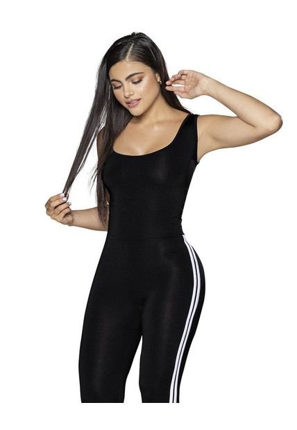 Enterizo Negro FI 100028