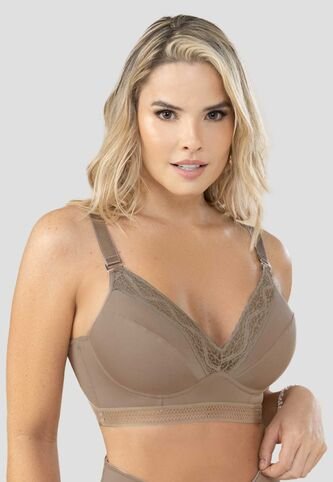 Brasier Mujer Gris FI 100380 Formas Intimas