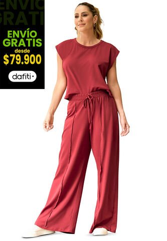 Conjunto Mujer Rojo FI 8574 Formas Intimas