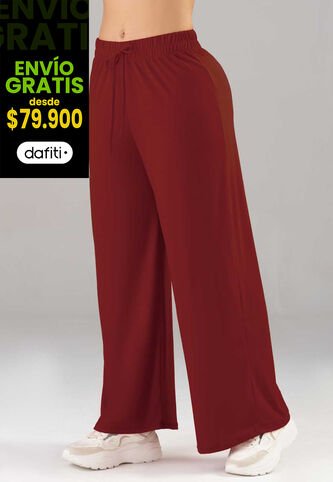 Pantalón Sudadera Mujer Rojo FI 8618 Formas Intimas