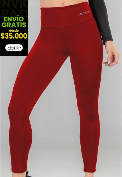 Pantalón Mujer Rojo FI 96438