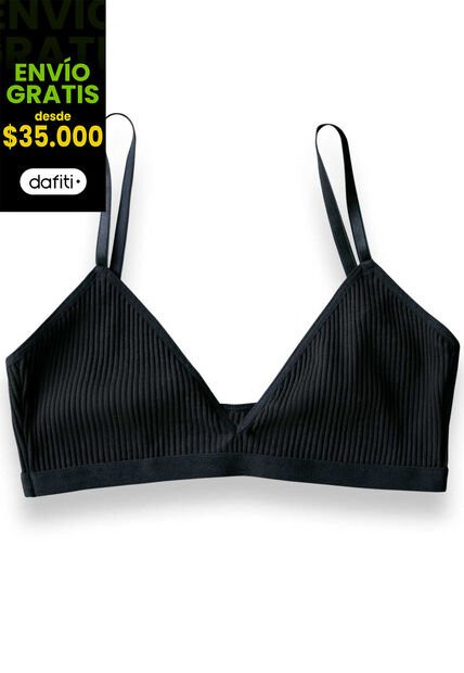 Top Mujer Negro FI 1628