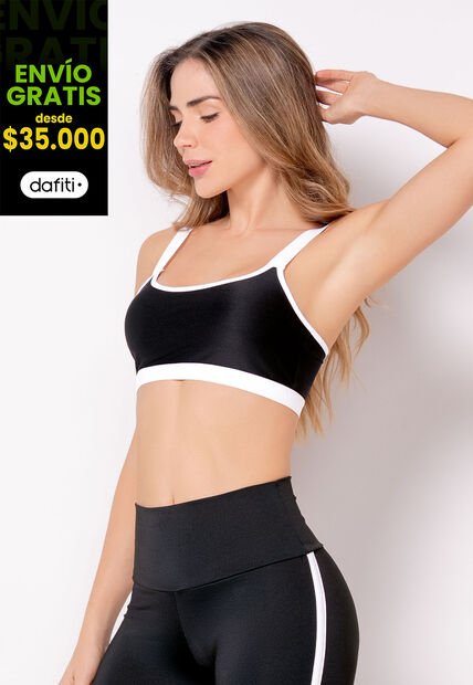 Top Mujer Negro Fi 109538