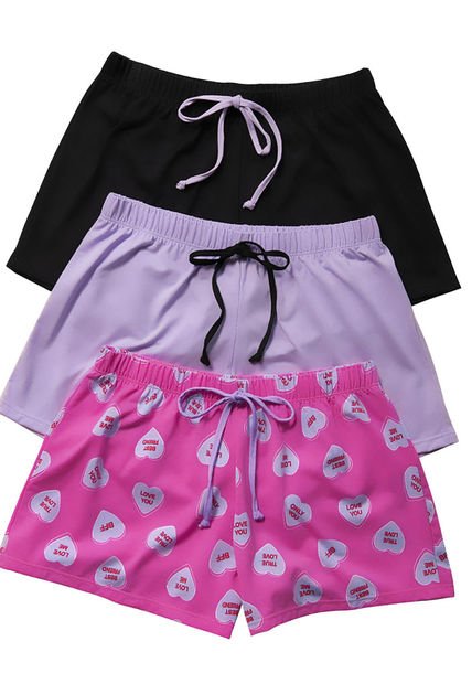 Short Paq X3 Mujer Multicolor Fi 33545