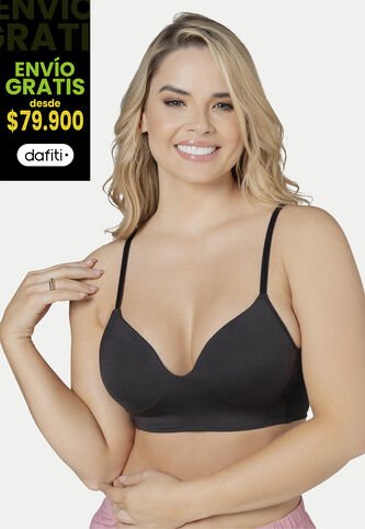 Bustier Mujer Negro FI 5533 Formas Intimas