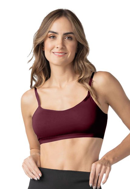 Top Mujer Vinotinto Fi 2076
