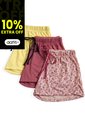 Short Mujer Paq X3 Multicolor FI 9594 de Formas Intimas