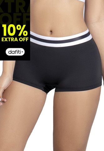 Cachetero Mujer Negro FI 9601 Formas Intimas