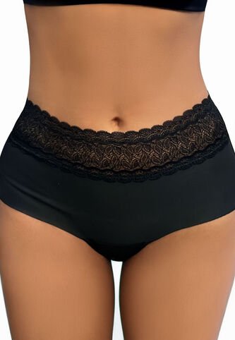 Cachetero Mujer Negro Fi 101895 Formas Intimas