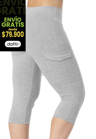Capri Mujer Gris FI 5004 Formas Intimas