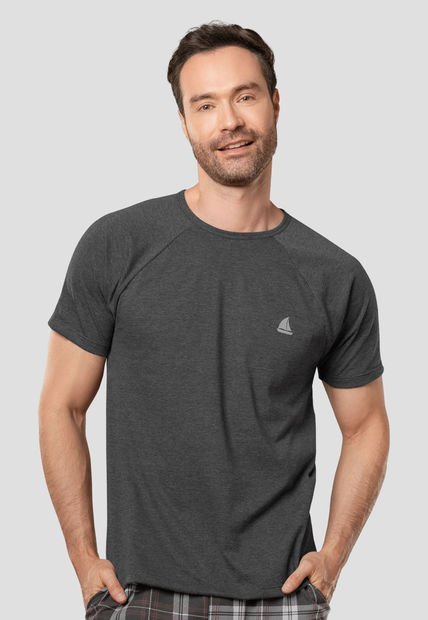 Camiseta Hombre Negro Cross Fi 105946