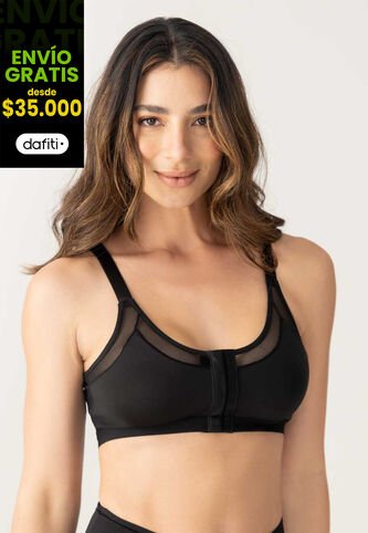 Brasier Mujer Negro FI 532 Formas Intimas
