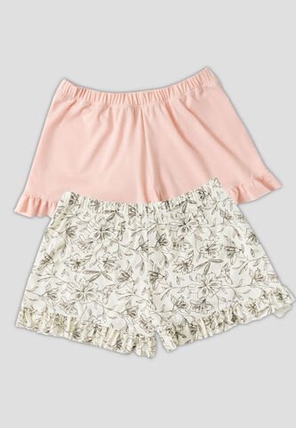 Short Paq X2 Mujer Multicolor Fi 104705 Formas Intimas