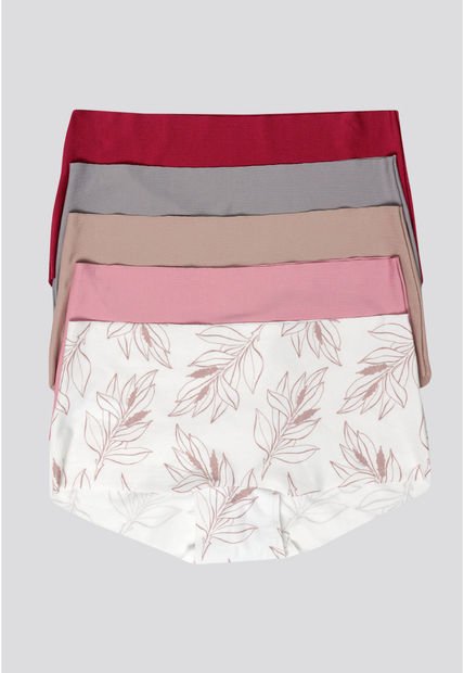 Cachetero Paq X5 Mujer Multicolor FI 89792